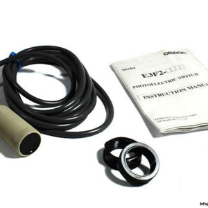 Omron E3F2-DS10C4-N Cylindrical Photoelectric Sensor