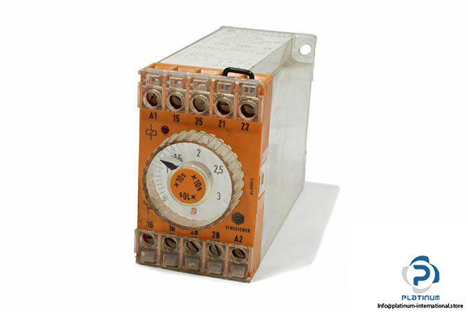 SCHLEICHER SZT 32 0.15-3 S TIME RELAY