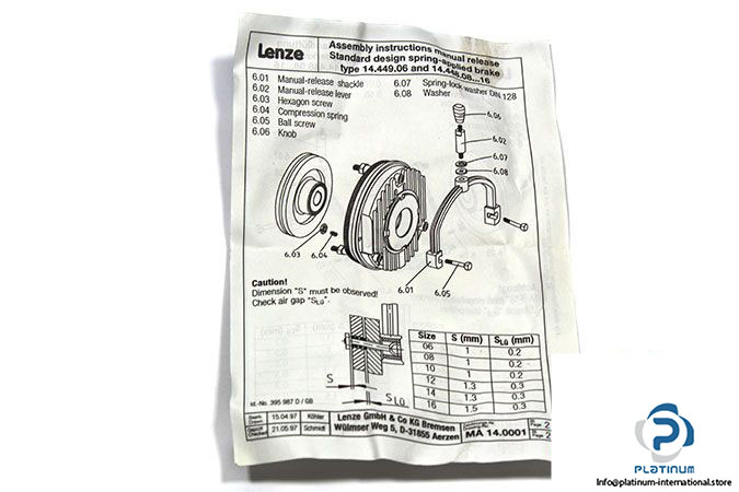 lenze-14-448-08-020-hand-release-2