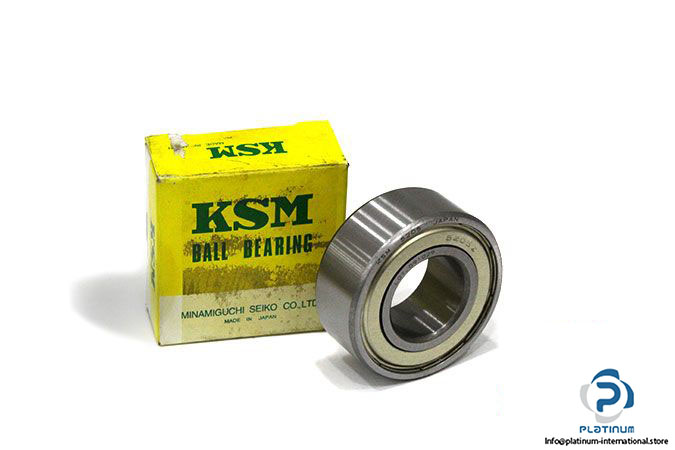 ksm-5205-2Z-double-row-angular-contact-type-ball-bearing
