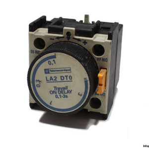 Telemecanique LA2 DT0 Time Delay Contact Block