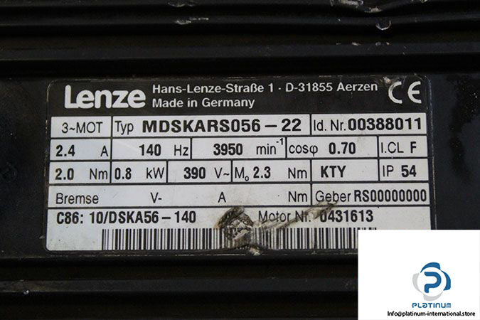 lenze-mdskars056-22-gst05-2yvck-056-servo-motor-3