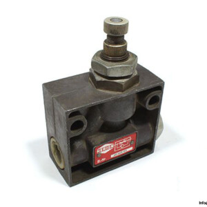 Herion 40 403-01 ONE-WAY Flow Control Valve