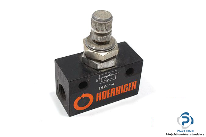 hoerbiger-DRV-1_4-one-way-flow-control-valve