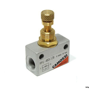Camozzi RFU 483-1/8 ONE-WAY Flow Control Valve