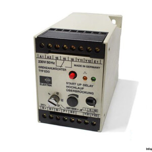 Kiepe EDO 93.045 508.001 Electronic Rotational Speed Monitoring Device