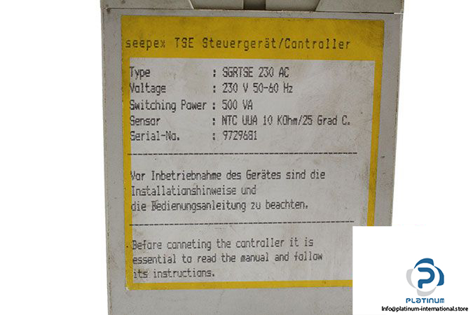 seepex-sgrtse-230v-temperature-control-2