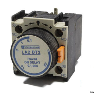 Telemecanique LA2 DT2 Time Delay Block