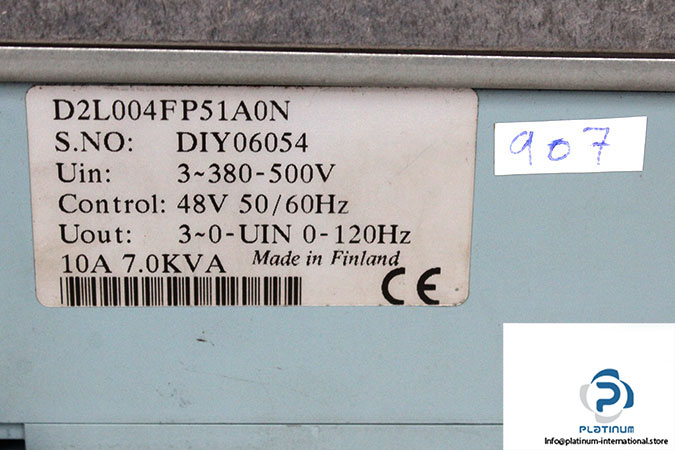verlinde-d2l004fp51a0n-frequency-inverter-used-3