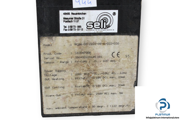 seli-rcq4-00-2222-08-0-022-030-temperature-controller-used-3