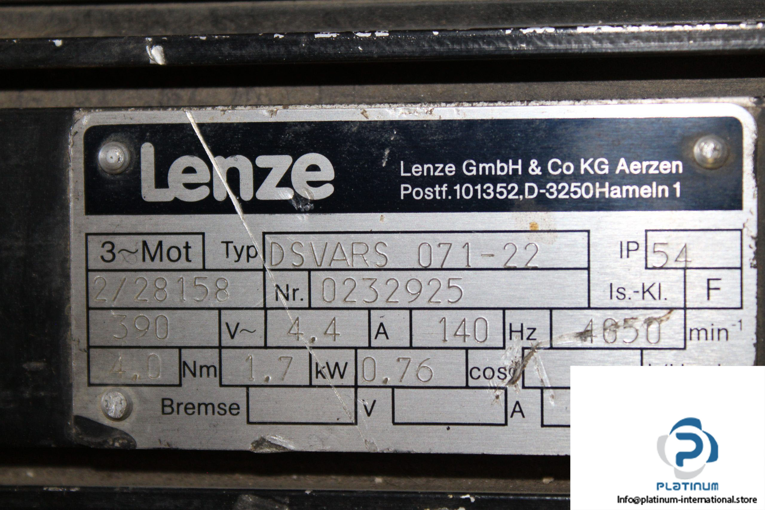 lenze-dsvars-071-22-servo-motor-1