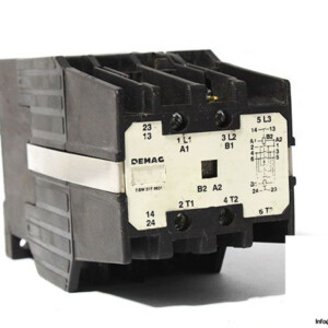 Mannesmann Demag DSW 3TF8631 220 V AC Coil Reversing Contactor