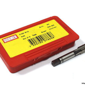 Dormer E100 M12 DIN 352 HSS Hand TAP