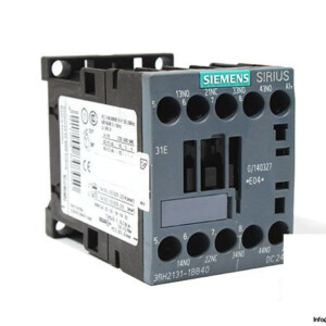 Siemens 3RH2131-1BB40 Contactor Relay