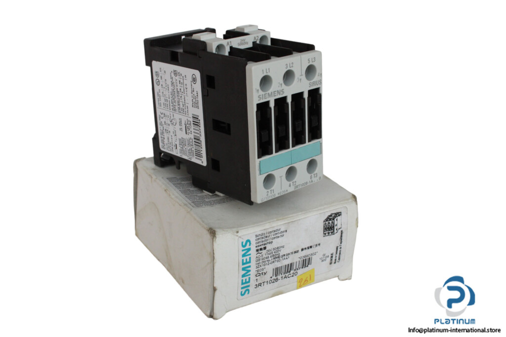 Siemens 3RT1026-1AC20 Power Contactor