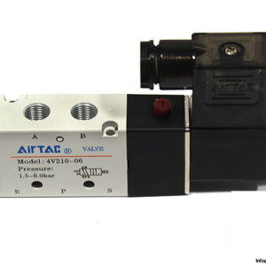 Airtac 4V210-06 Single Solenoid Valve