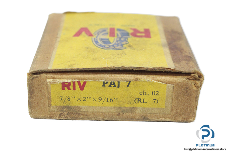 riv-PAJ-7-self-aligning-ball-bearing-(new)-(carton)-2
