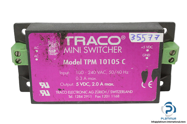traco-TPM-10105C-switching-power-supply-(Used)-1