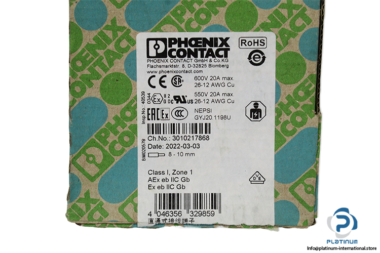 phoenix-contact-PT-2.5-QUATTRO-feed-through-terminal-block-(New)-4