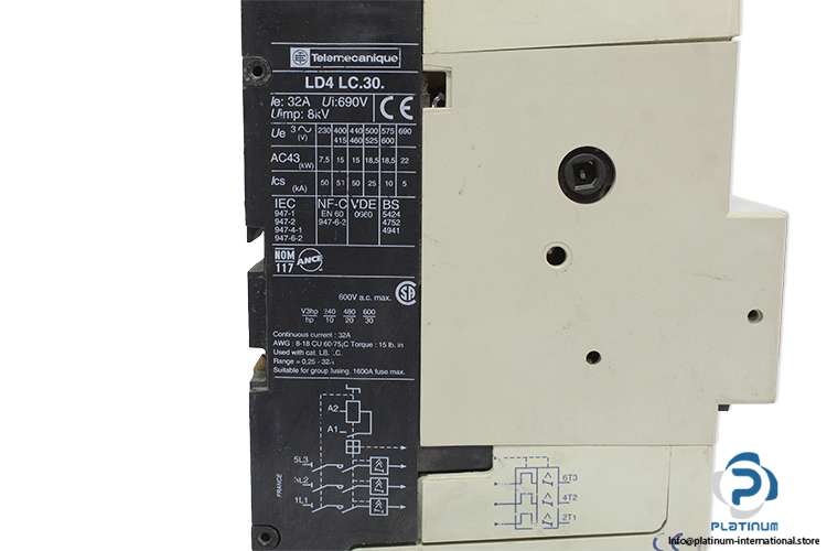 telemecanique-LD4-LC130-contactor-breaker-with-auxiliary-(used)-5