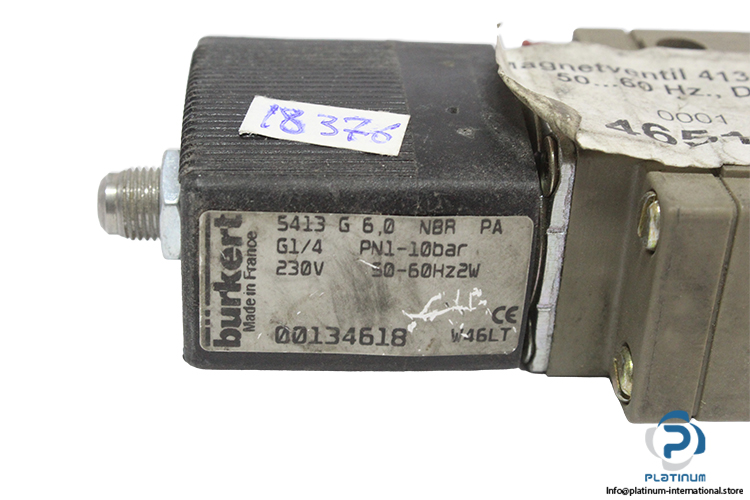 burkert-413-G-06-OBG-1-4-single-solenoid-valve-(Used)-1