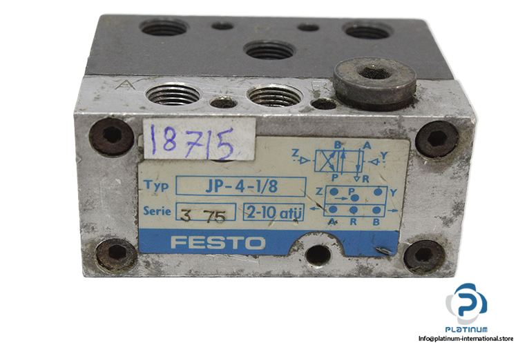 festo-JP-4-1_8-air-pilot-valve-(Used)-1