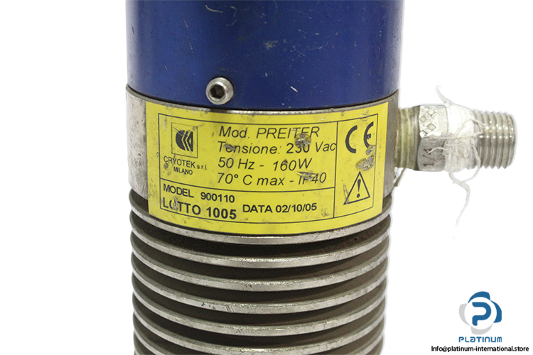 Cryotek-900110-preiter-dry-preheater(used)-1