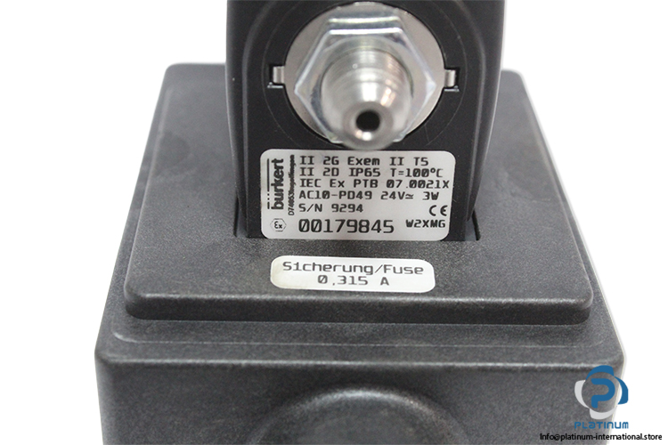 Burkert-6519w60flnschpn2-8bar24vacdc3w-single-solenoid-valve(new)-2