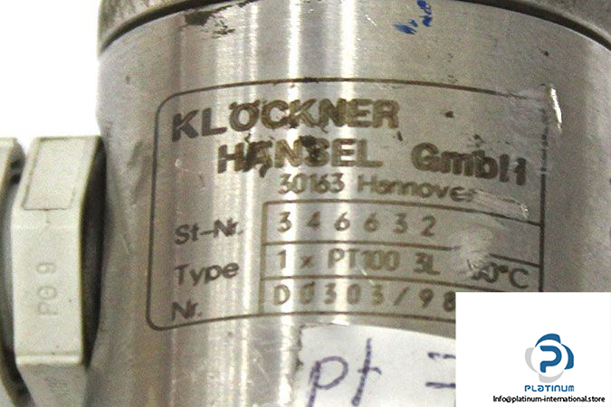 klockner-hansel-1xpt100-3l-temperature-sensor-pt100-2