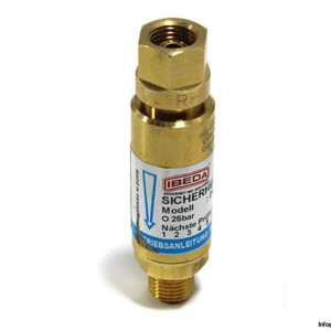 Ibeda DGN-O GAS Safety Device