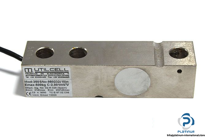 utilcell-350-max-500-kg-shear-beam-load-cell