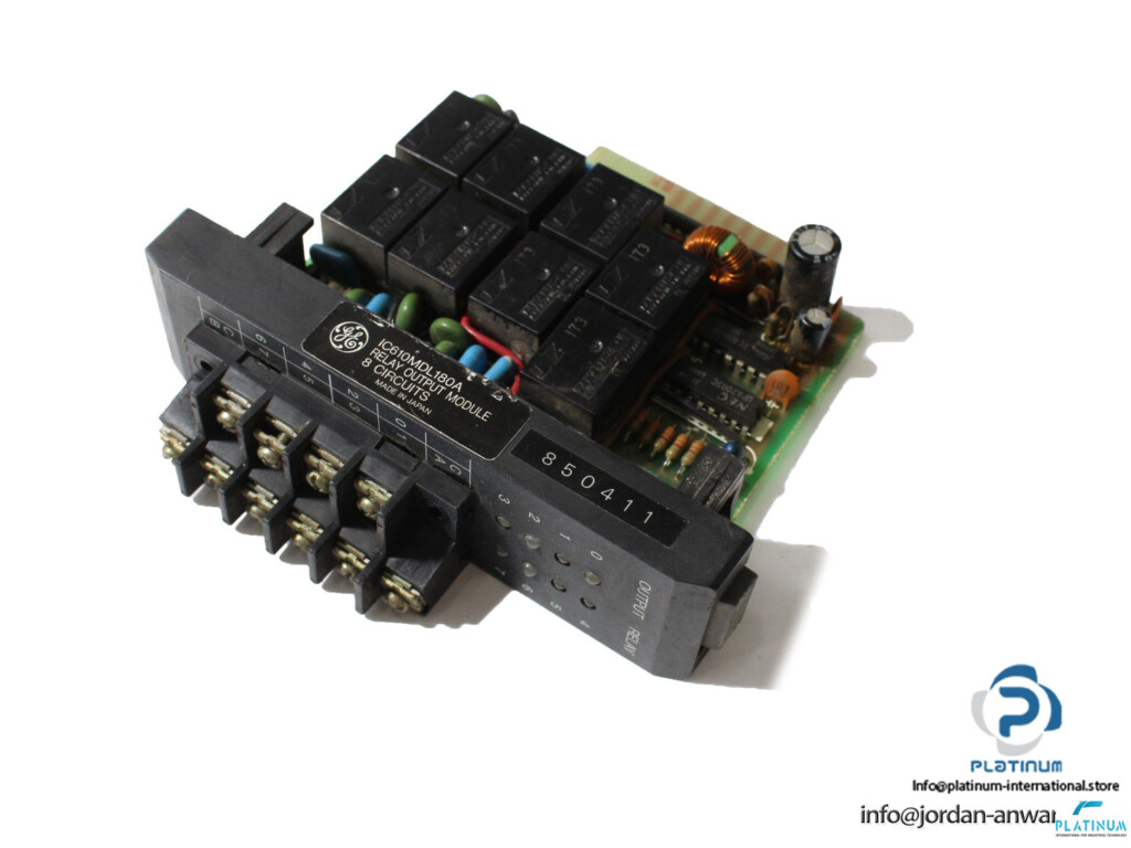 GE Fanus IC610MDL180A Relay Output Module 8 Circuits