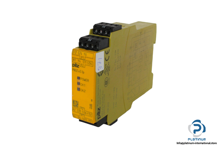 Pilz-PNOZ-E3.1P-24VDC-2SO-safety-relay