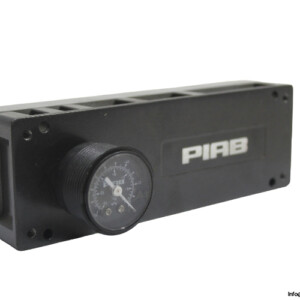 Piab MLD 25 MK1 Vacuum Pump With Pressure Gauge