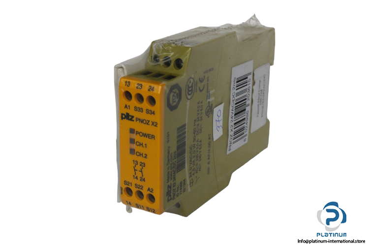 Pilz-PNOZ-X2-24VAC_DC-2N_O-safety-relay