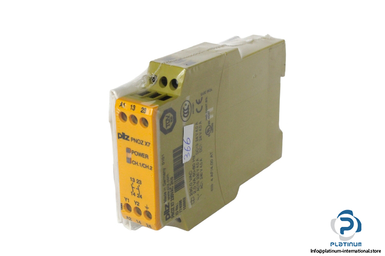pilz-pnoz-x7-230vac-2n_o-safety-relay