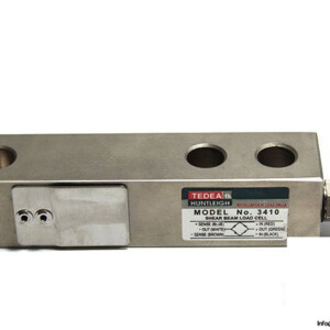 Tedea Huntleigh 3410 MAX 250 KG Shear Beam Load Cell