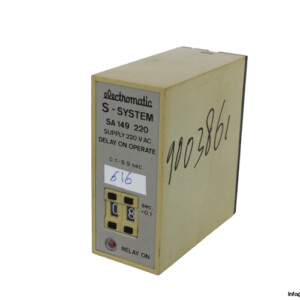 Electromatic SA 149 220 Timer Relay
