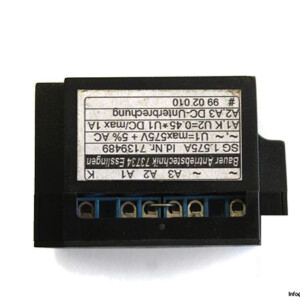 Bauer SG 1.575A Brake Rectifier