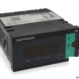 Gefran 40F-96-4-24-RR-0-0-1 Configurable Frequency Indicator - Interceptor