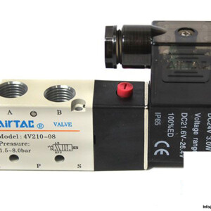 Airtac 4V210-08 Single Solenoid Valve