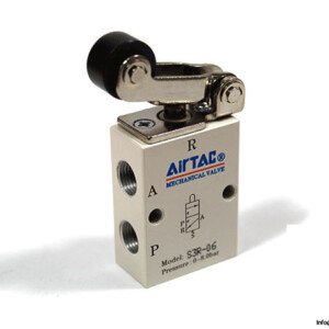Airtac S3R-06 Pneumatic Roller Valve