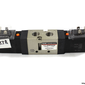 SMC EVF3230 Double Solenoid Valve