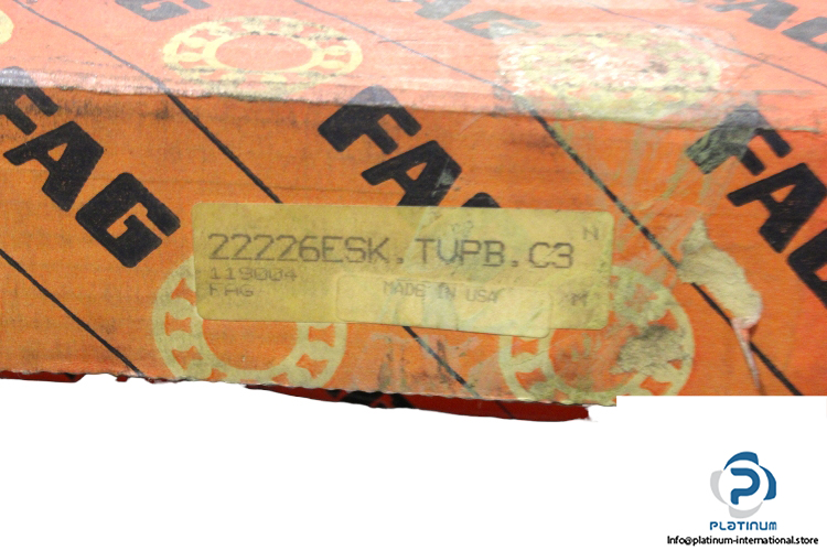 fag-22226esk-tvpb-c3-spherical-roller-bearing-1