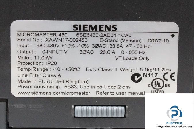 siemens-6se6430-2ad31-1ca0-frequency-inverter-4