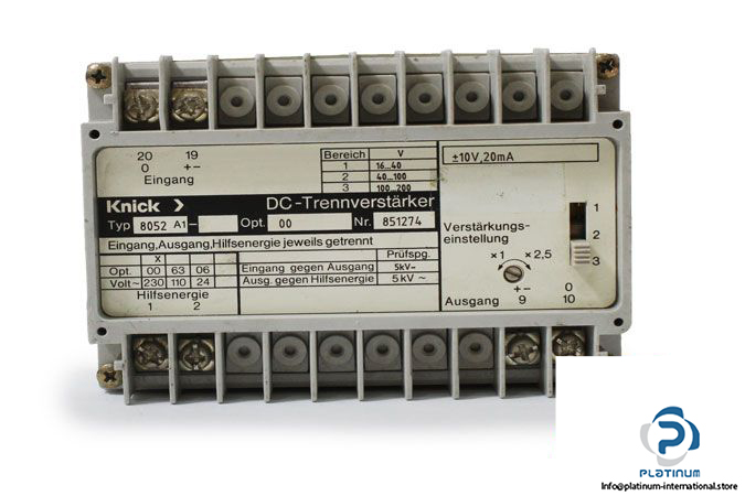 knick-8052-a1-dc-isolating-amplifier-4