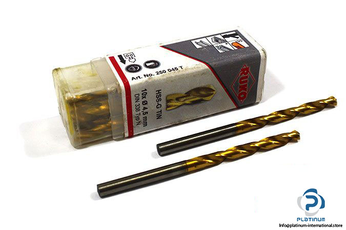 twist-drill-din-338-type-n-hss-g-tin-4.50-mm-x-80.00 mm