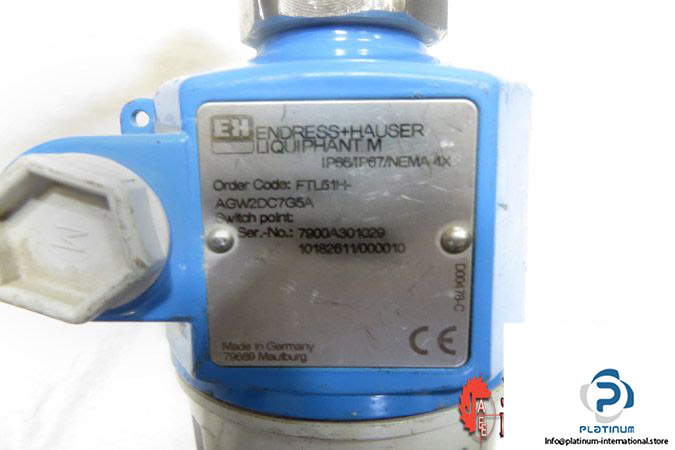 endress-hauser-ftl51h-agw2dc7g5a-point-level-detection-label