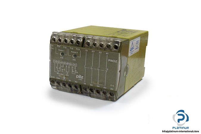 pilz-PNOZ-120VAC-3S-1O-safety-relay