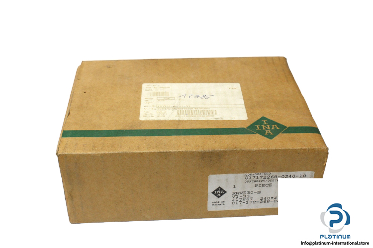 ina-KWVE30-B-V1-G3-linear-recirculating-ball-bearing